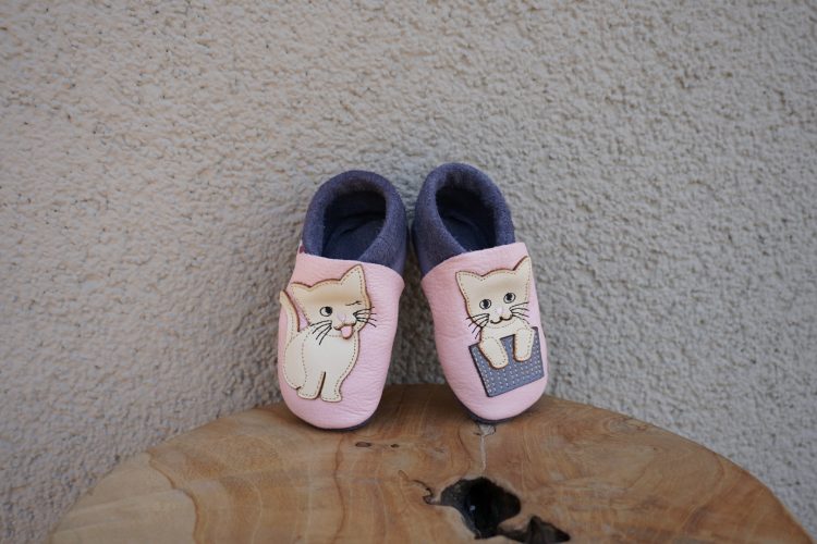 Baobaby βρεφικά παπούτσια αγκαλιάς με μαλακή σόλα, Cat's Kiss Pink, γατούλα