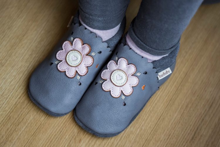 Baobaby βρεφικά παπούτσια αγκαλιάς με μαλακή σόλα, Daisy, λουλουδάκι