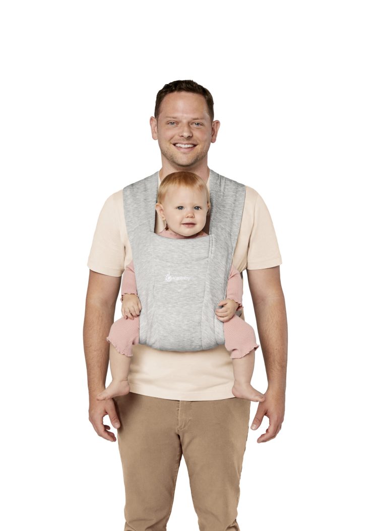 Εργονομικός Μάρσιπος Ergobaby Embrace Soft Grey