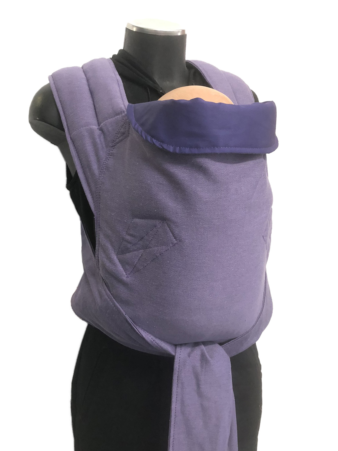 marsipos-mei-tai-4745-play-every-day-lilac-purple-soft-and-cool-6 Εργονομικός μάρσιπος mei tai από νεογέννητο με μήνυμα Play Every day, μωβ λιλά, οργανικό βαμβάκι, πολύ απαλό