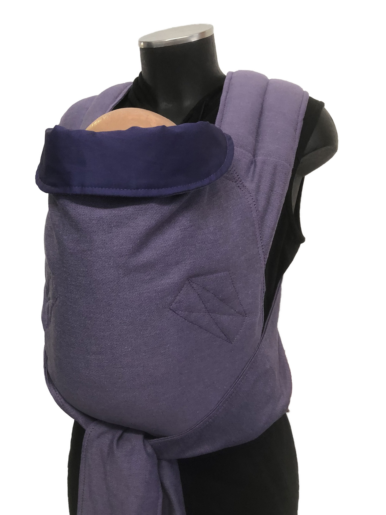 marsipos-mei-tai-4745-play-every-day-lilac-purple-soft-and-cool-7 Εργονομικός μάρσιπος mei tai από νεογέννητο με μήνυμα Play Every day, μωβ λιλά, οργανικό βαμβάκι, πολύ απαλό