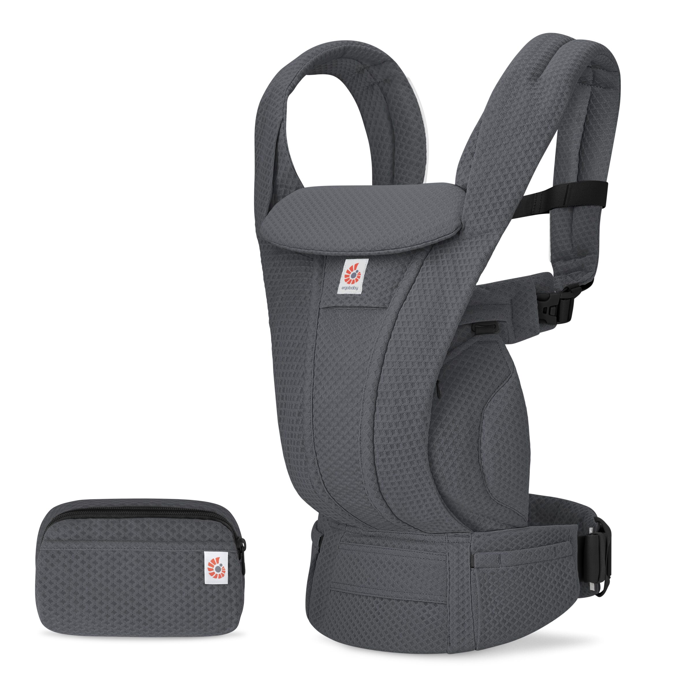 ergonomikos-marsipos-ERGOBABY-omni-DELUXE-graphite-grey-1 Εργονομικός μάρσιπος Ergobaby Omni Deluxe Graphite Grey, για όλες τις θέσεις, για όλες τις ηλικίες