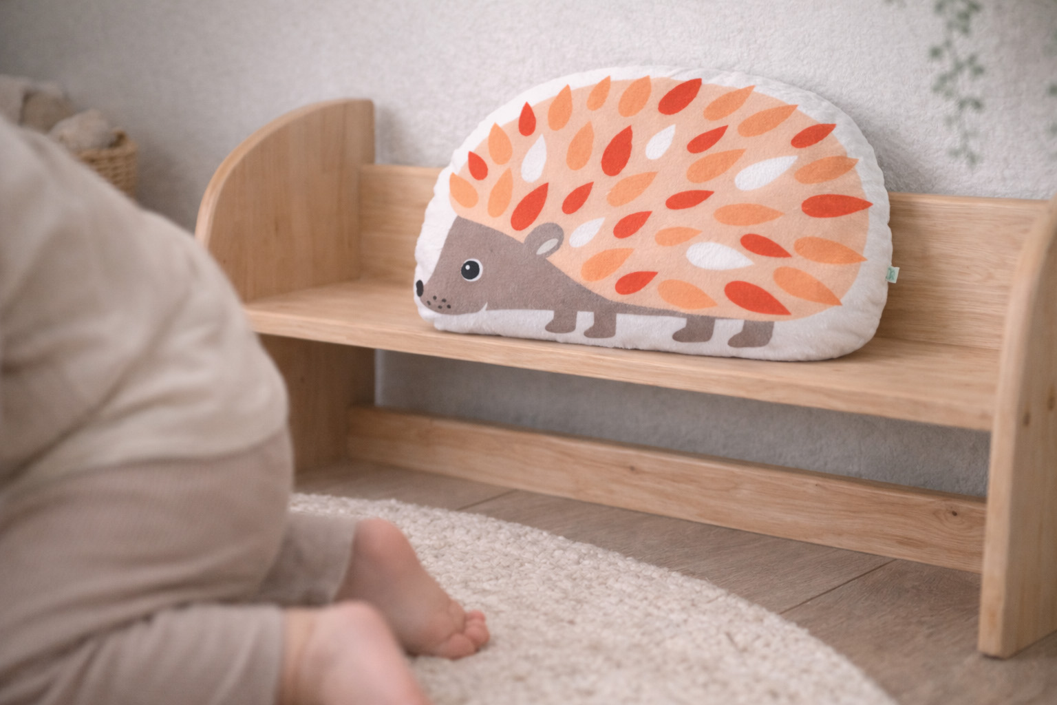 decor-nursery-pillow-Hedgehog-6 Χειροποίητο Μαξιλάρι Σκαντζόχοιρος - Διακοσμητικό Παιδικού Δωματίου