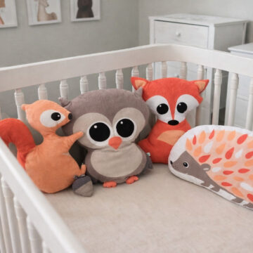 Σετ Χειροποίητων Μαξιλαριών Ζωάκια - Διακοσμητικό Παιδικού Δωματίου