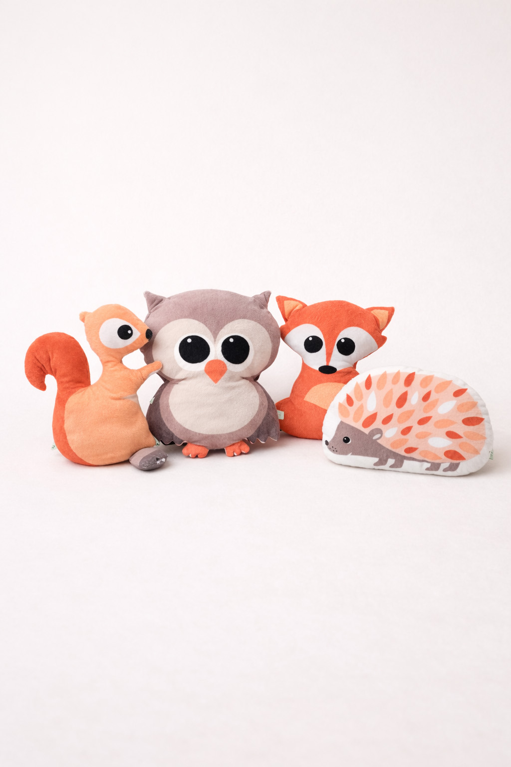 decor-nursery-pillow-woodland-animals-9 Σετ Χειροποίητων Μαξιλαριών Ζωάκια - Διακοσμητικό Παιδικού Δωματίου