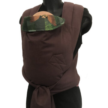 Εργονομικός μάρσιπος mei tai με σχέδιο Αλεπού στο δάσος