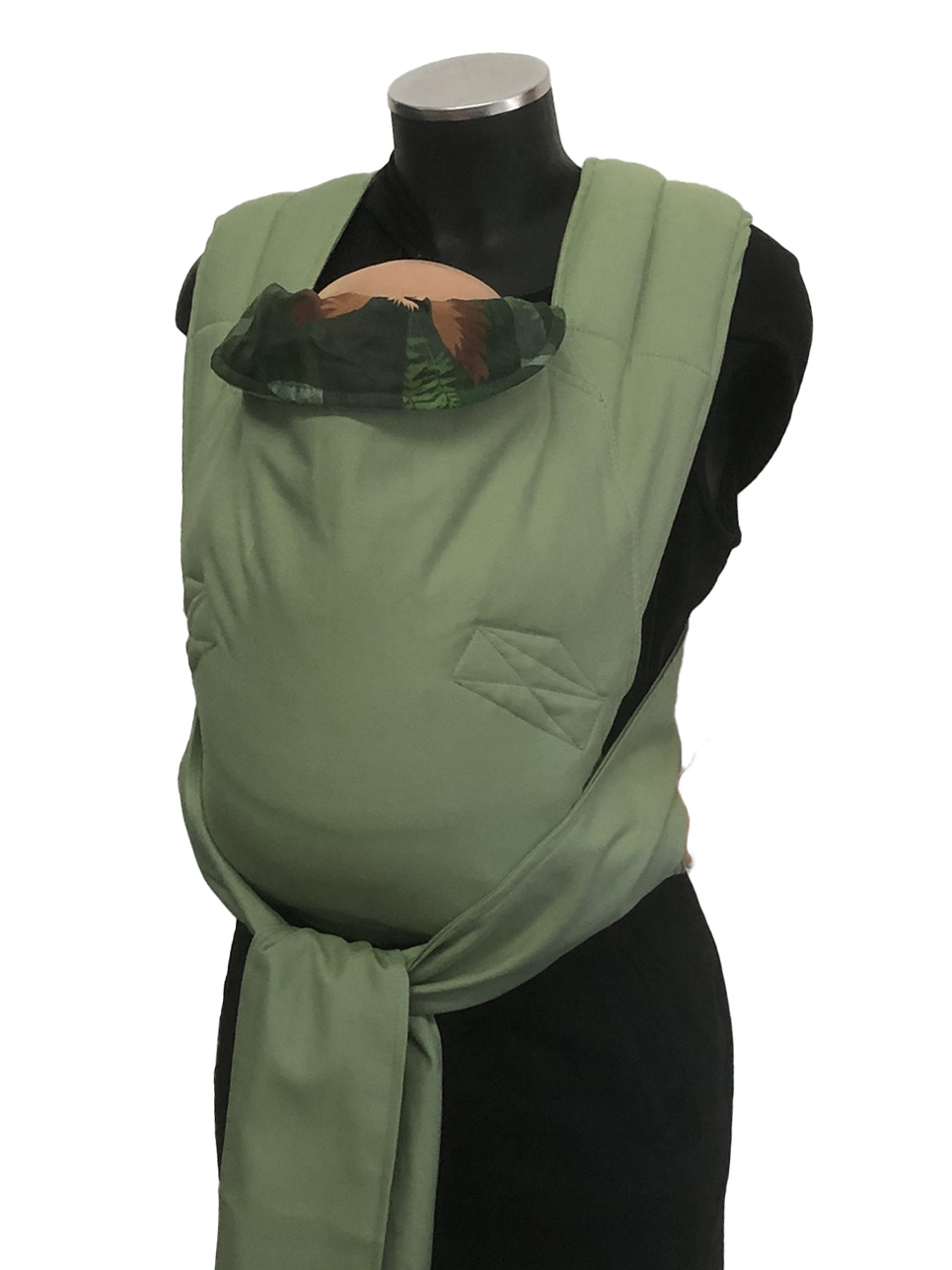 marsipos-mei-tai-4759-fox-friends-soft-and-cool-avocado-green-6 Εργονομικός μάρσιπος mei tai με σχέδιο αλεπού στο δάσος και avocado green, απαλό και δροσερό ύφασμα