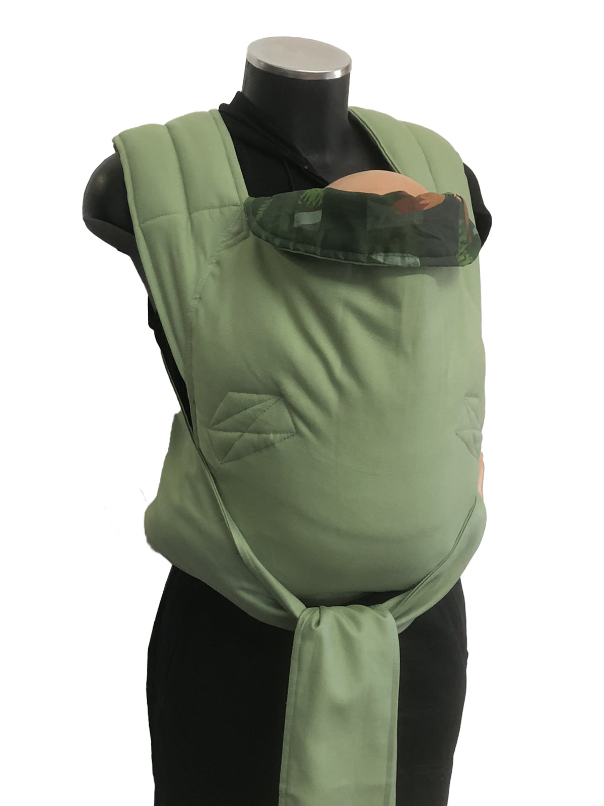 marsipos-mei-tai-4759-fox-friends-soft-and-cool-avocado-green-7 Εργονομικός μάρσιπος mei tai με σχέδιο αλεπού στο δάσος και avocado green, απαλό και δροσερό ύφασμα