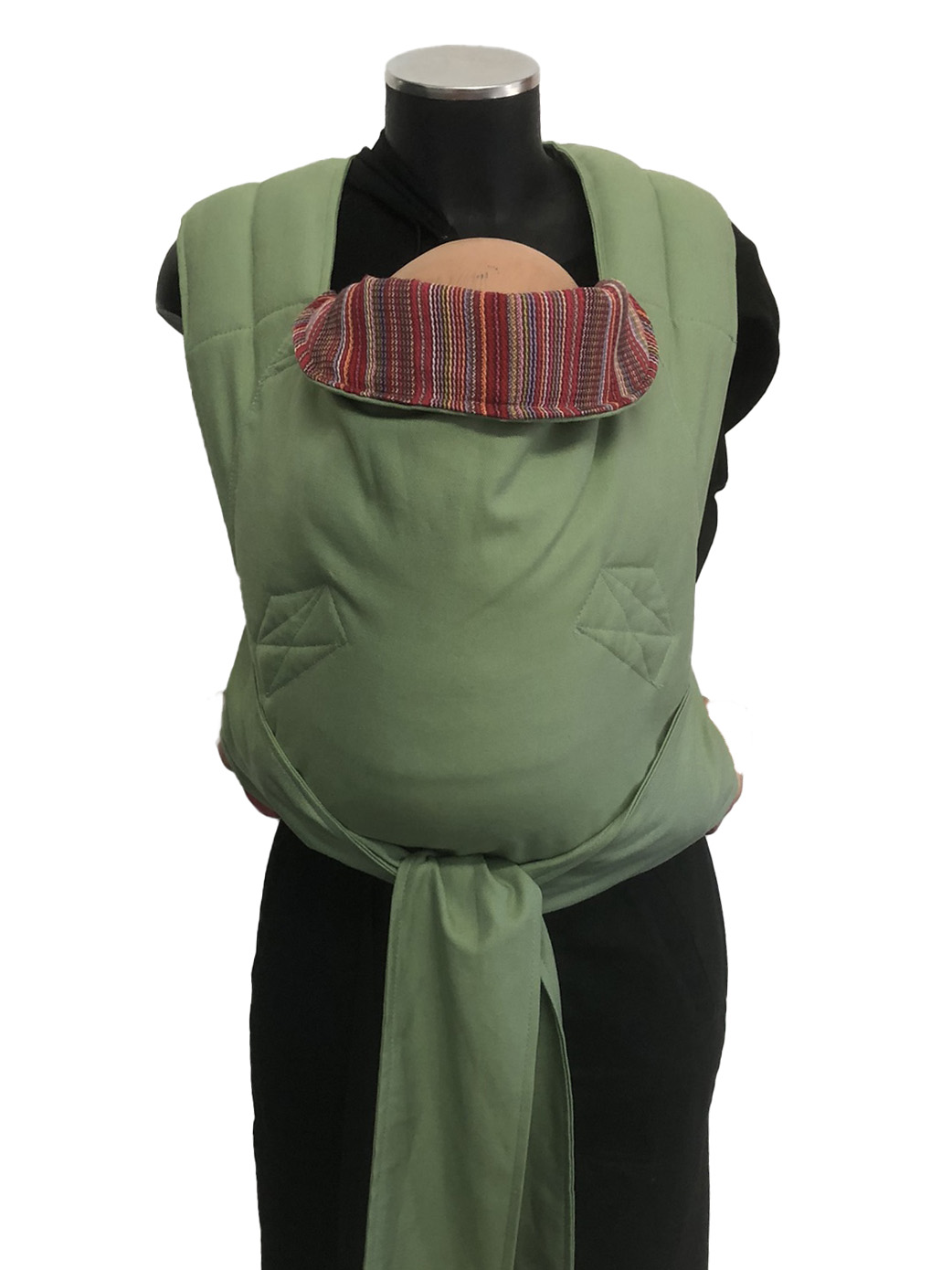 marsipos-mei-tai-4760-red-stripes-soft-and-cool-avocado-green-6 Εργονομικός μάρσιπος mei tai σε χρώματα ριγέ και avocado green, απαλό και δροσερό ύφασμα