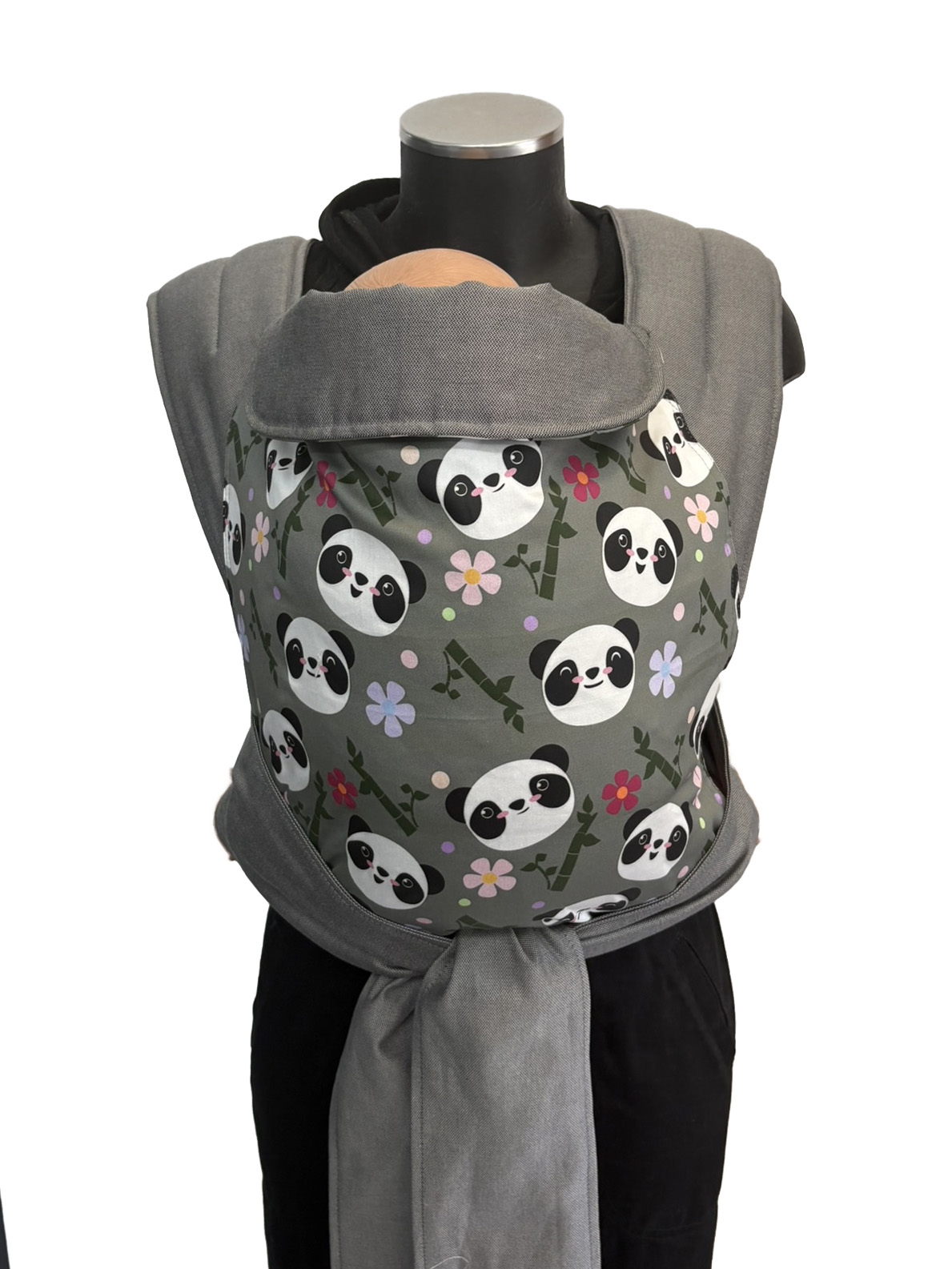 marsipos-mei-tai-4779-4387-soft-and-cool-stone-weave-3 Εργονομικός μάρσιπος mei tai με panda και γκρι της πέτρας, για όλες τις θέσεις, για όλες τις ηλικίες