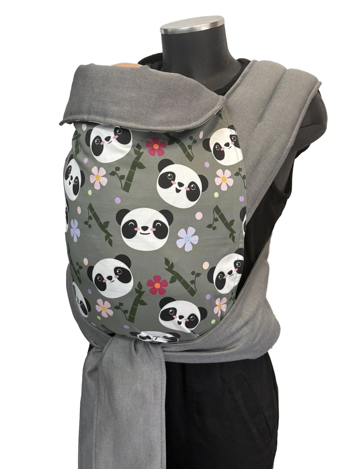 marsipos-mei-tai-4779-4387-soft-and-cool-stone-weave-5 Εργονομικός μάρσιπος mei tai με panda και γκρι της πέτρας, για όλες τις θέσεις, για όλες τις ηλικίες