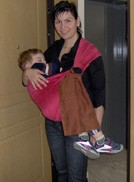 Baby carriers can hold far more kilos than I can!