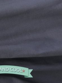 Ύφασμα soft and cool 100% οργανικό βαμβάκι blue black