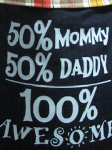 Σιδερότυπο 100% awesome baby