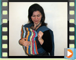 Video instructions for a sling carrier