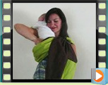 Video instructions for a sling carrier