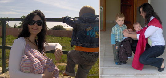 A trip to the zoo with two babies