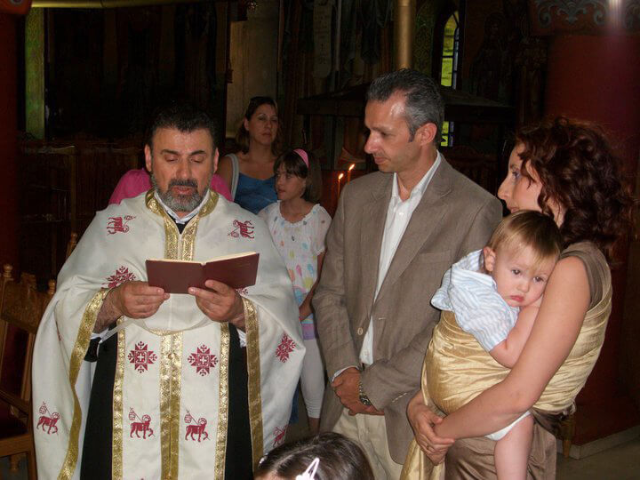At the ceremony