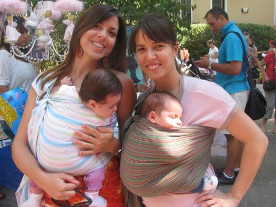 A babywearing meet-up