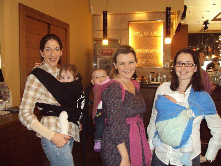 A babywearing meet-up