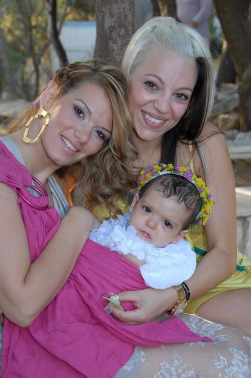 Three little dolls