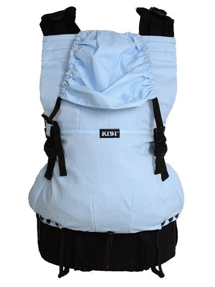 Μάρσιπος Αγκαλιάς KiBi Baby Blue Dots από τα Αστεράκια