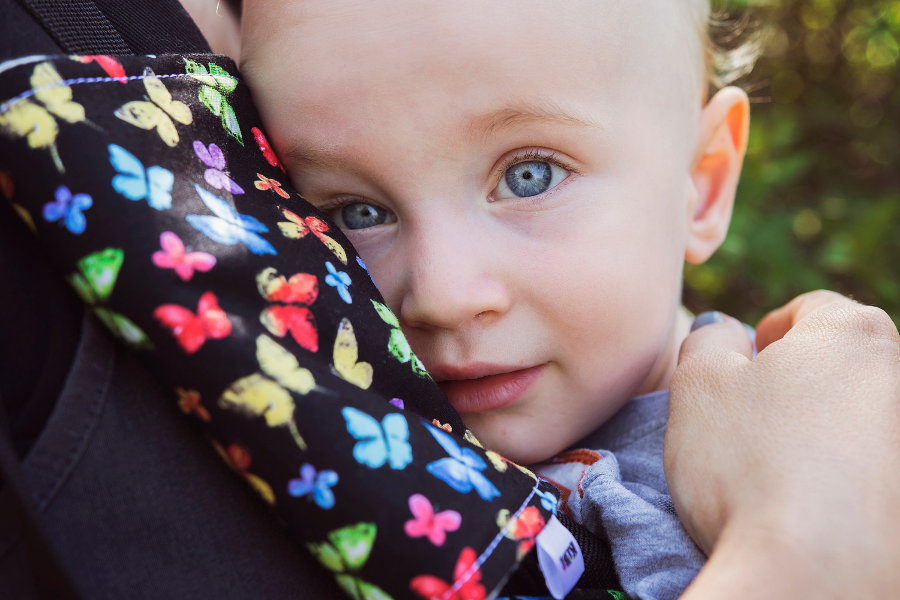 KiBi Baby Carrier Butterfly via Asteraki Slings - Image 4