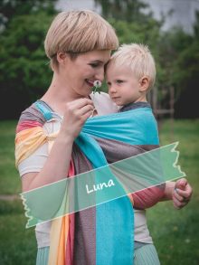 Μάρσιπος Αγκαλιάς Ring Sling Rainbow Bamboo