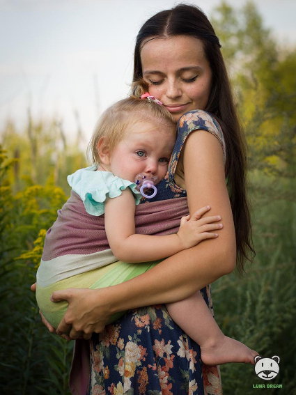 Μάρσιπος Αγκαλιάς Ring Sling Summer Lime - Image 4