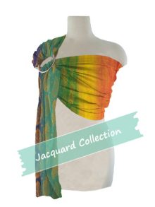 Ζακάρ Υφαντός Μάρσιπος Αγκαλιάς Ring Sling Rainbow Orangino