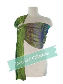 Ζακάρ Υφαντός Μάρσιπος Αγκαλιάς Ring Sling Rainbow Shadow Garden