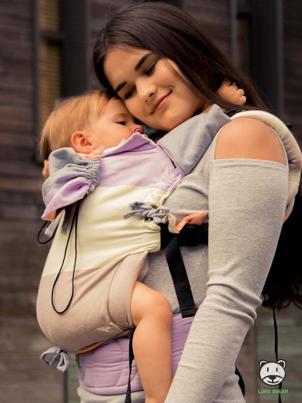 Spring Pastel Adjustable Baby Carrier - Image 2