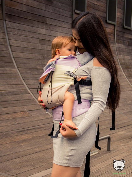 Spring Pastel Adjustable Baby Carrier - Image 5