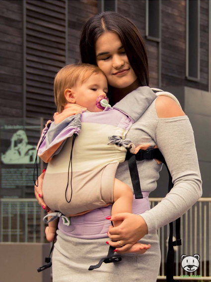 Spring Pastel Adjustable Baby Carrier - Image 3