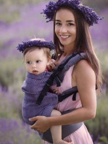 Μάρσιπος Αγκαλιάς Kinder Hop Diamond Lavender από τα Αστεράκια