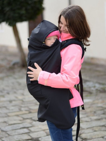 KiBi Babywearing Softshell Cover - Black