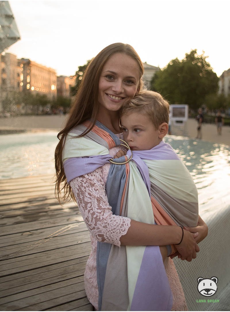 Μάρσιπος Αγκαλιάς Ring Sling Spring Pastel - Image 3