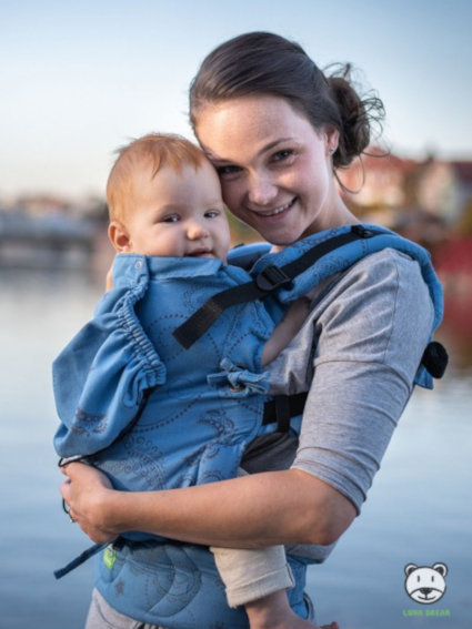 Jeans Light Adjustable Baby Carrier - Image 4