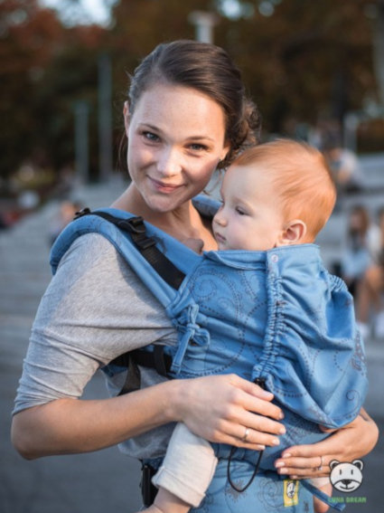 Jeans Light Adjustable Baby Carrier - Image 2