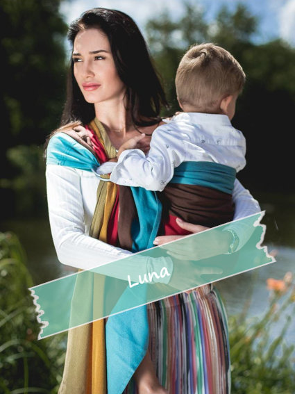 Rainbow Cotton Ring Sling