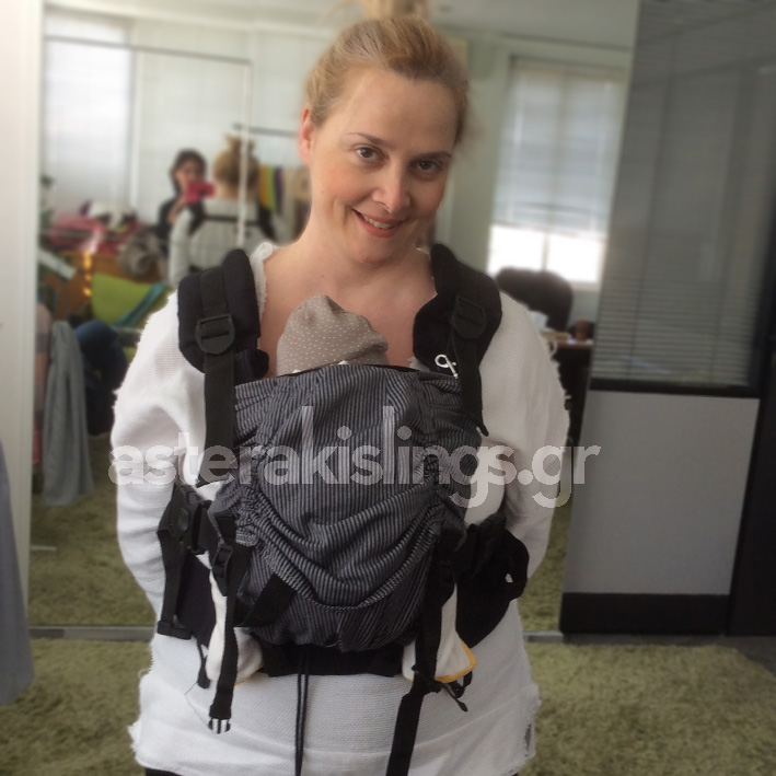 3.6 kg newborn in a KiBi