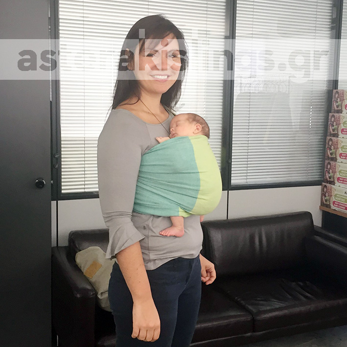 Newborn in a Stella sling