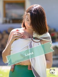 μάρσιπος ring sling Luna babywearing
