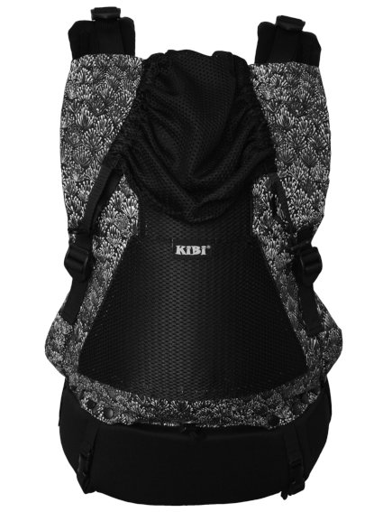 KiBi Evo AIR Baby Carrier Dandelion Black via Asteraki Slings