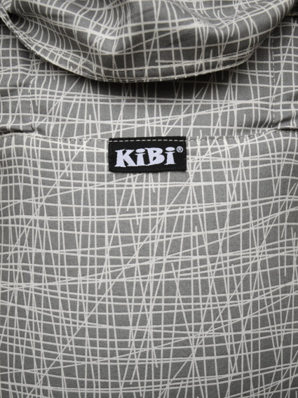 Μάρσιπος Αγκαλιάς KiBi Evo Grey Abstract από τα Αστεράκια - Image 3