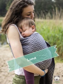 Μάρσιπος Αγκαλιάς Ring Sling Herringbone Mono (Grey)