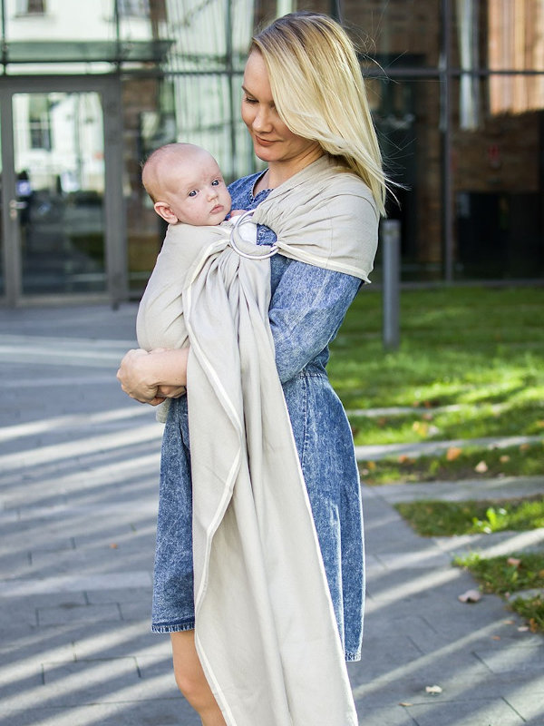 Adamant Natural Cotton Ring Sling - Image 5