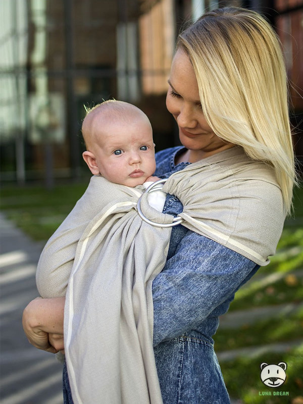 Adamant Natural Cotton Ring Sling - Image 4