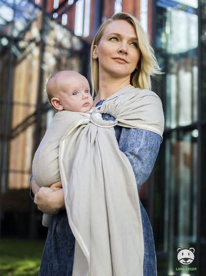 Adamant Natural Cotton Ring Sling - Image 2
