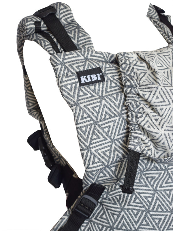 KiBi IN Baby Carrier Grey Illusion via Asteraki Slings - Image 4